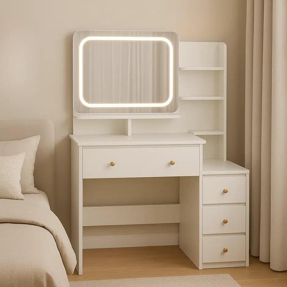 Coiffeuse CHLOÉ – Douce Élégance