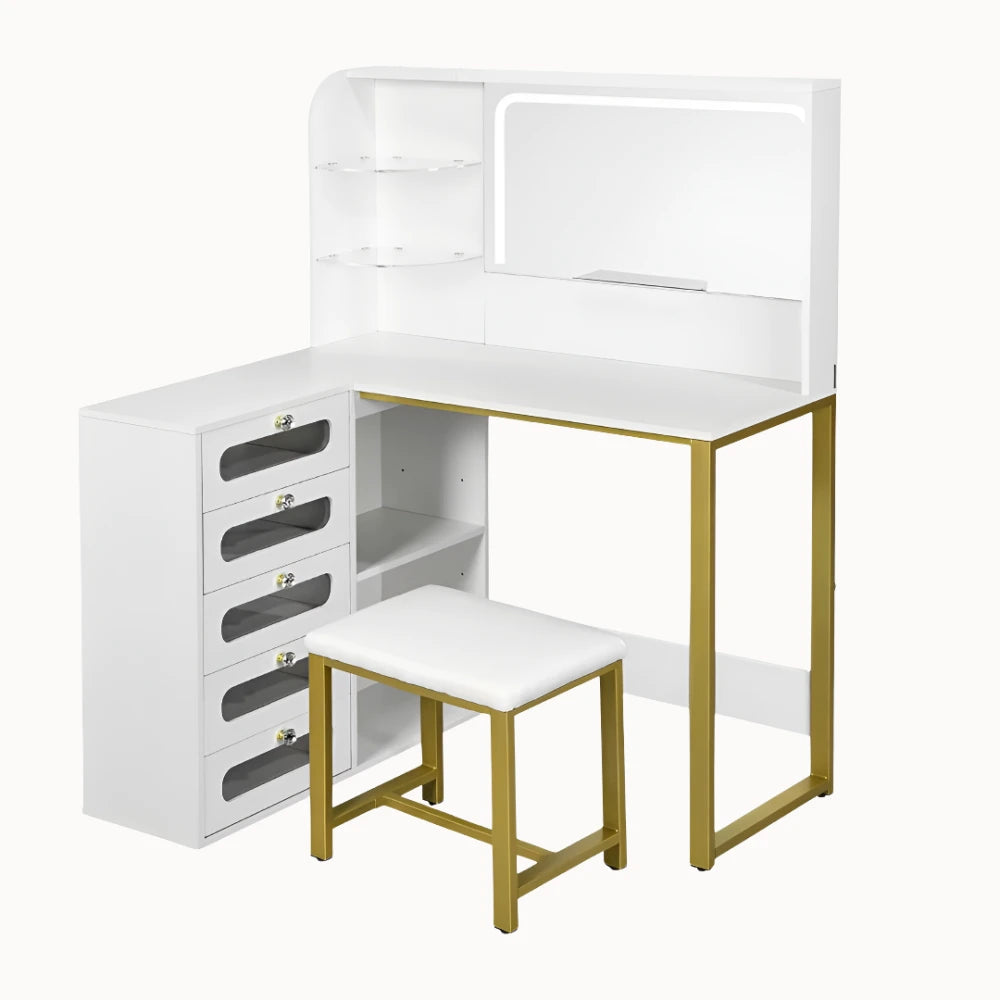 Coiffeuse ELYA – Beauté Dorée