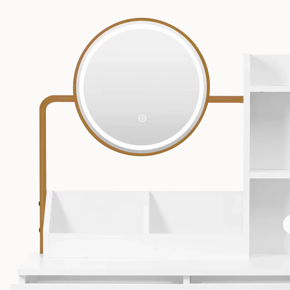 Coiffeuse MIRABELLA - Harmonie Dorée